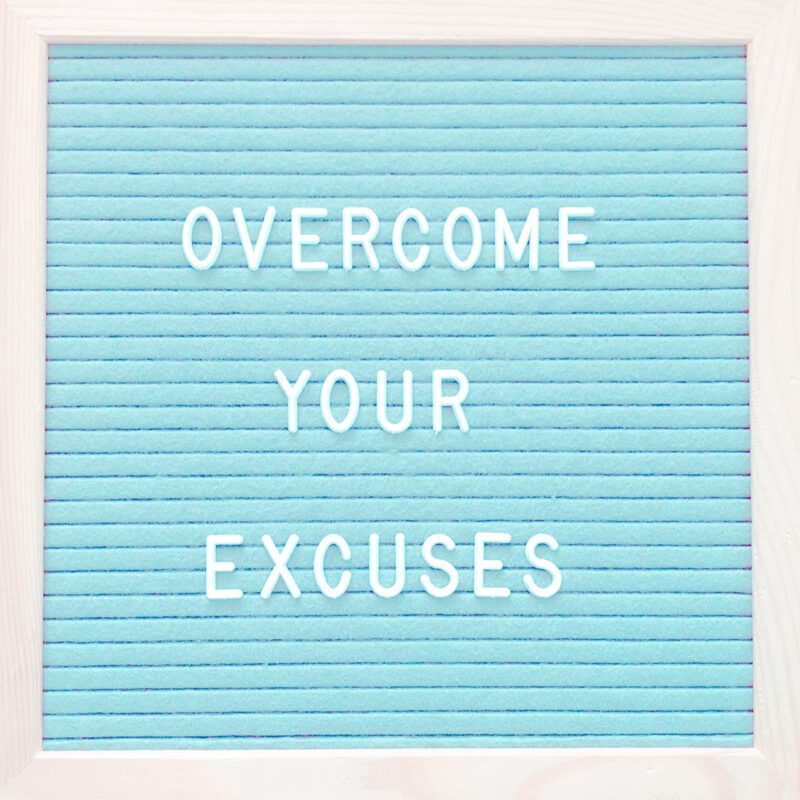 Overcome Your Excuses Bulletin