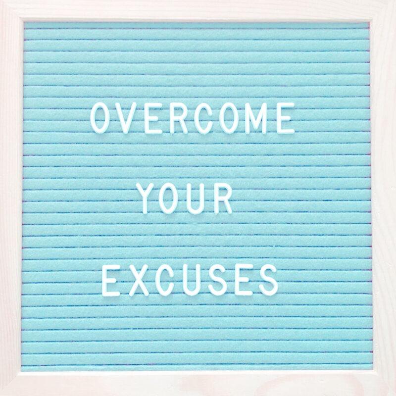 Overcome Your Excuses Bulletin